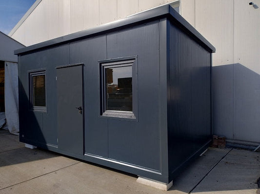 15m² Sozialbüro-Container - Kompakt und funktional