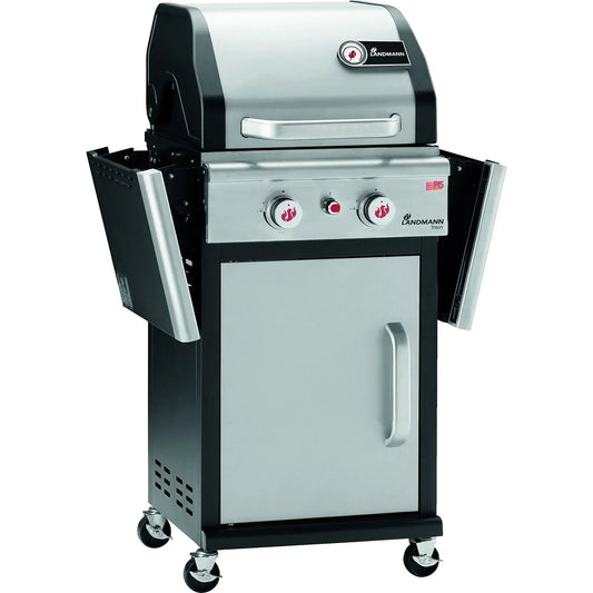 LANDMANN Gasgrill 12901 Triton PTS BR2.0 121cm Gasgrill, Silber