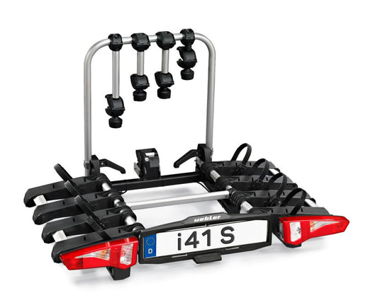 Uebler i41 S Kupplungsträger für 4 Räder - E-Bike geeignet, Sicher Diebstahlschutz