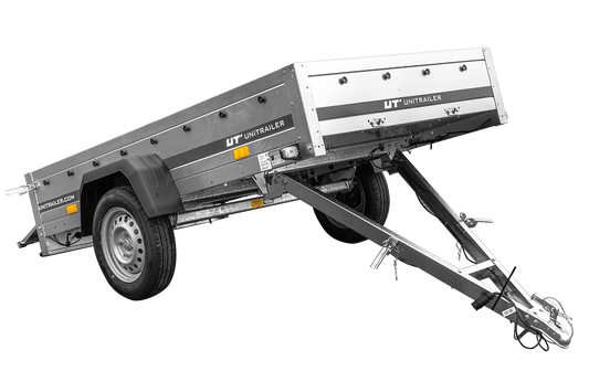 Transport Anhänger 230x125 Garden Trailer 230 KIPP Unitrailer 750 kg